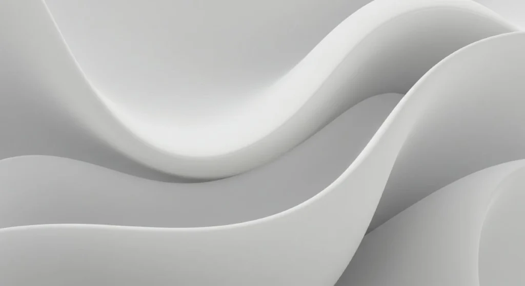 Layered wave-like structures in grayscale reflecting the complexity and interaction of mechanical systems.