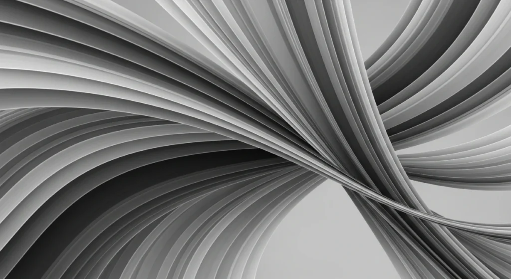 An abstract design symbolizing the structured and analytical work performed by data analysts, contrasting with data entry tasks